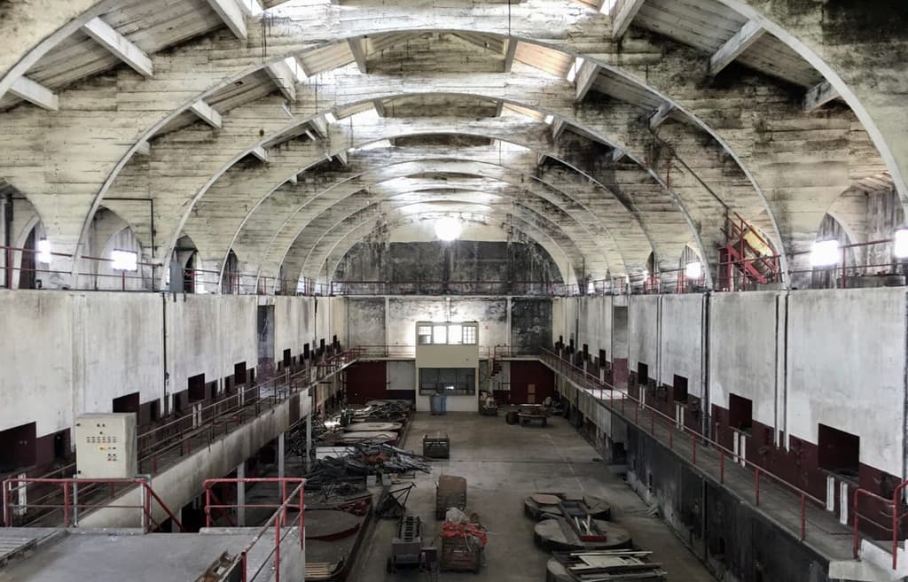 Vast ‘Brutalist’ warehouse lists for €550k in France’s Saint-Emilion