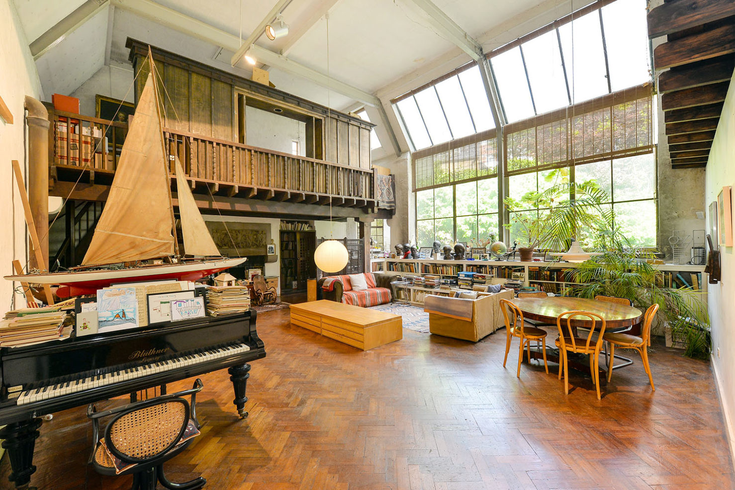 A converted sculptor’s studio hits the market in London for £3m The