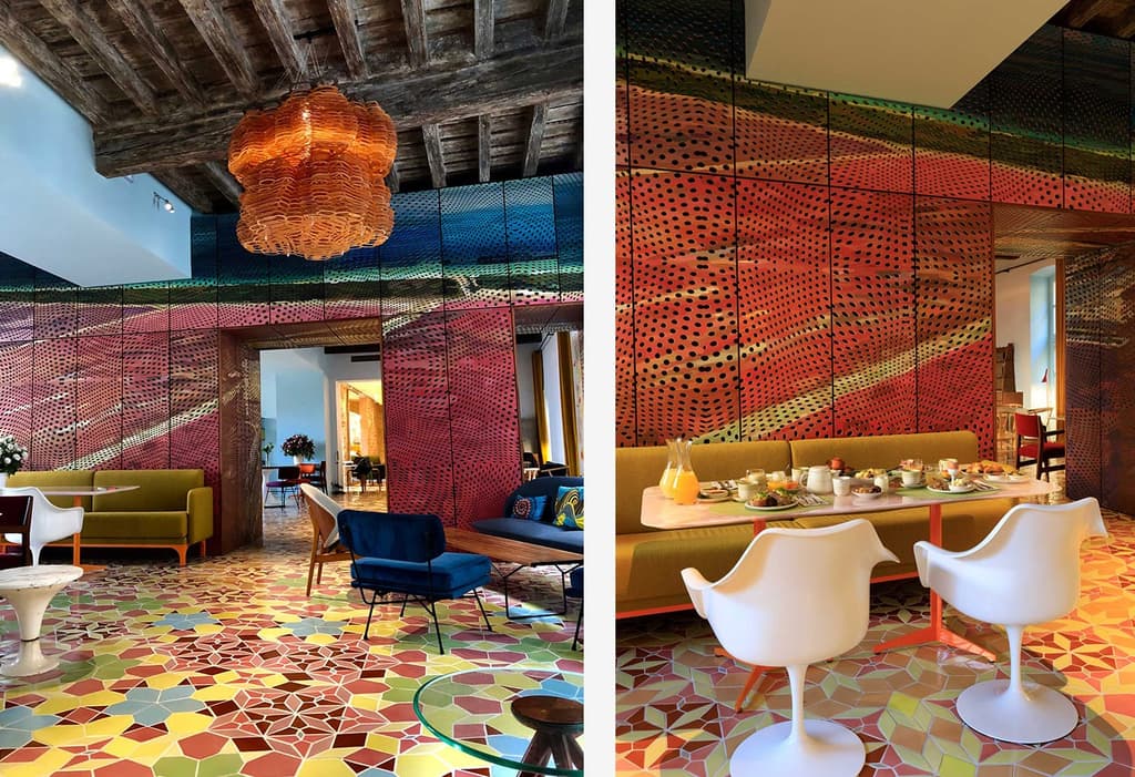 Arles hotel L’Arlatan is packed with patterns and colours