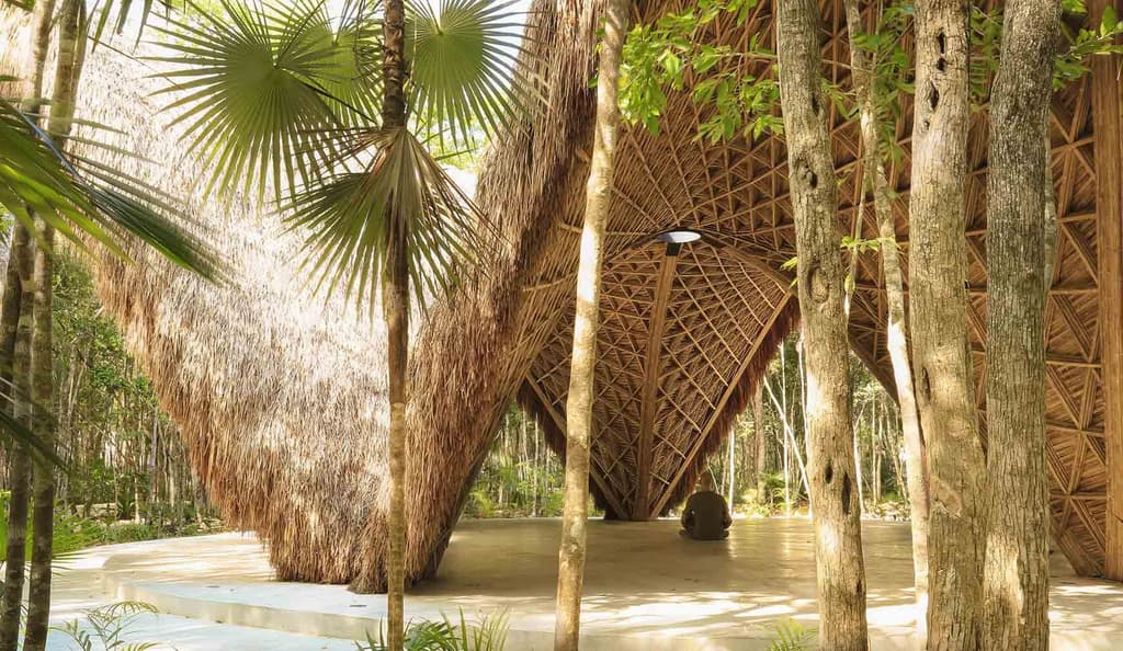 These yoga studios set a new standard for calming design: Luum Temple in Tulum, Mexico