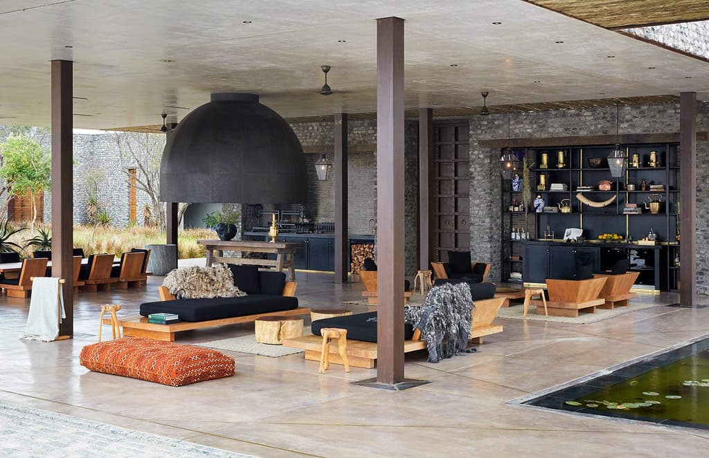 This new breed of safari lodges is looking further afield for aesthetic inspiration