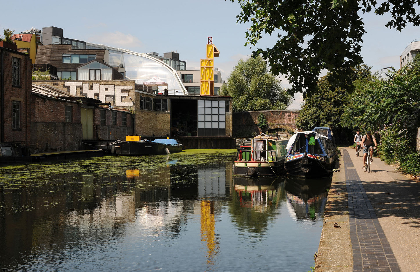 A rooftop ‘theatre’ has opened up next to the canal in East London The Spaces