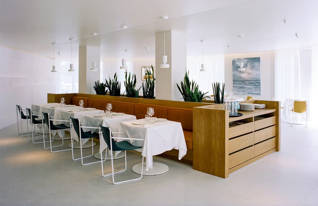 Montpellier's L'Arbre restaurant is an ethereal eatery filled with light