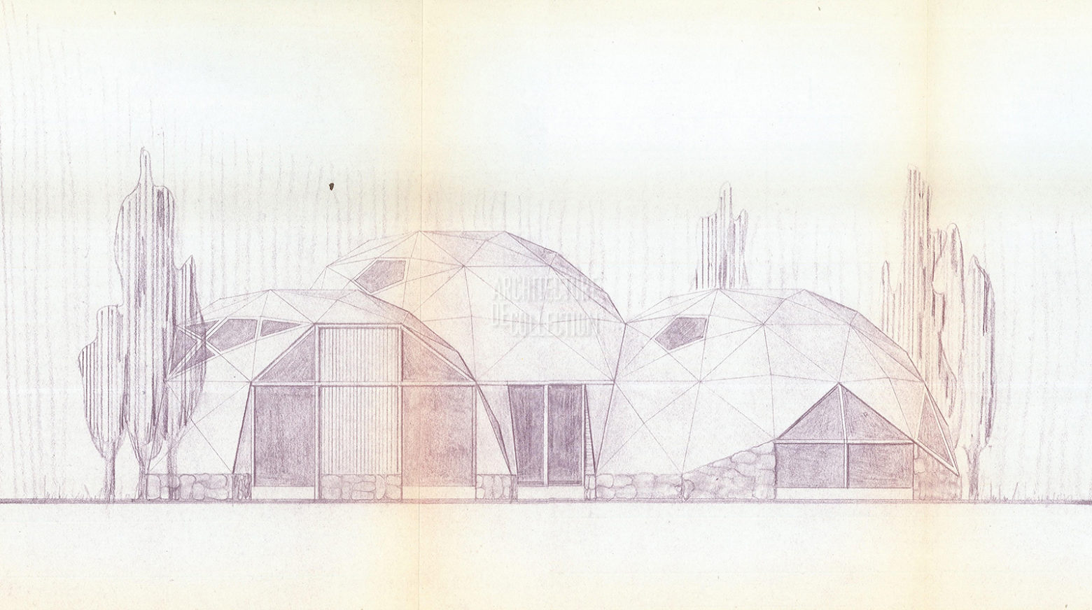 Jean Daladier’s experimental ‘triple dome home’ is for sale near Paris