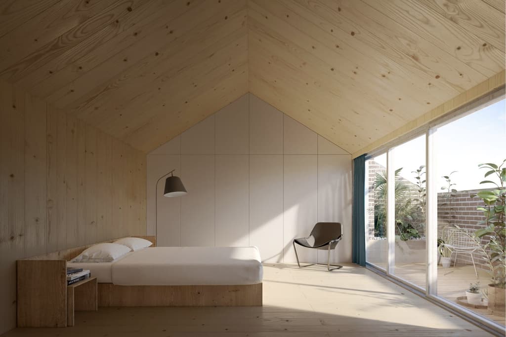 CGI by Carl Turner Architects. Via The Modern House
