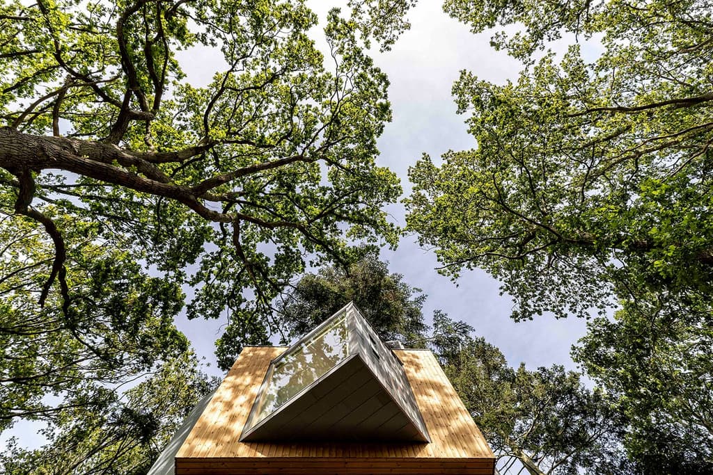 Lovotag treehouse hotel in Denmark