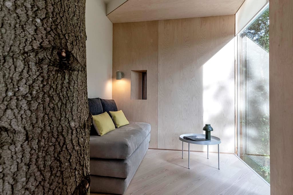 Lovotag treehouse hotel in Denmark