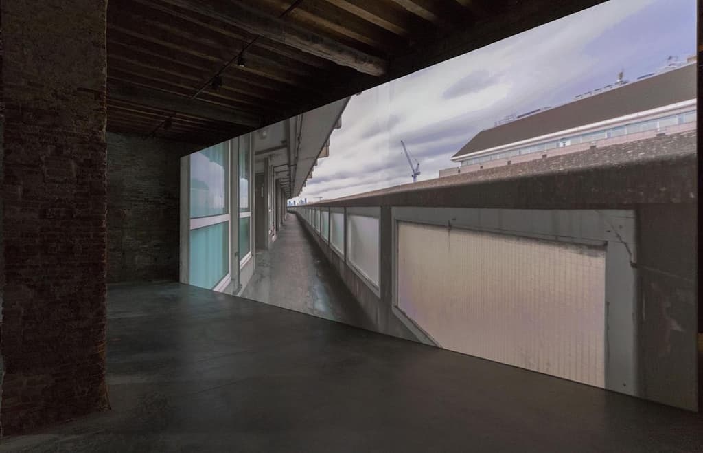 Do Ho Suh - Robin Hood Garden film installation at the V&A