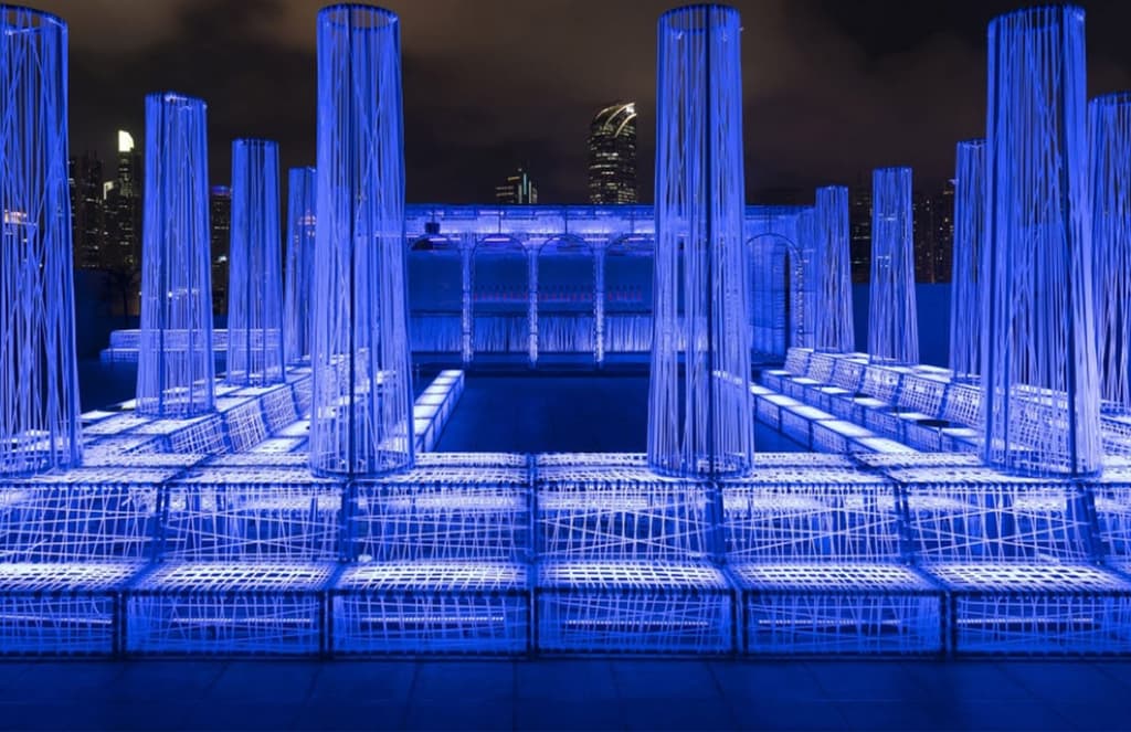 Inside China's glowing neon restaurants
