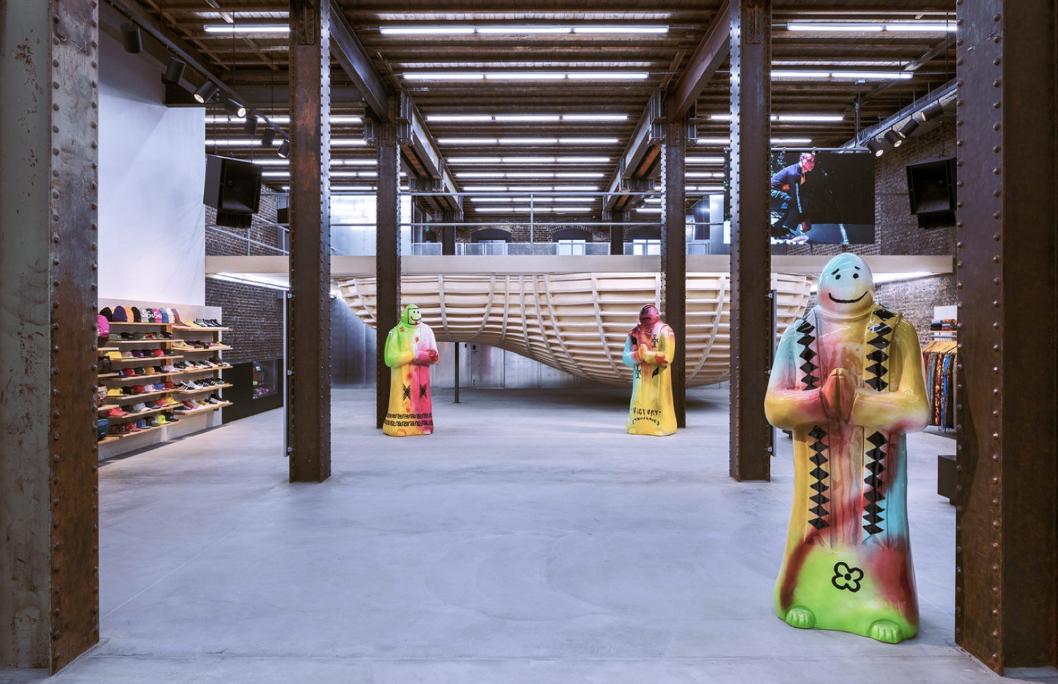 Peek inside Supreme’s San Francisco store which doubles as a skate