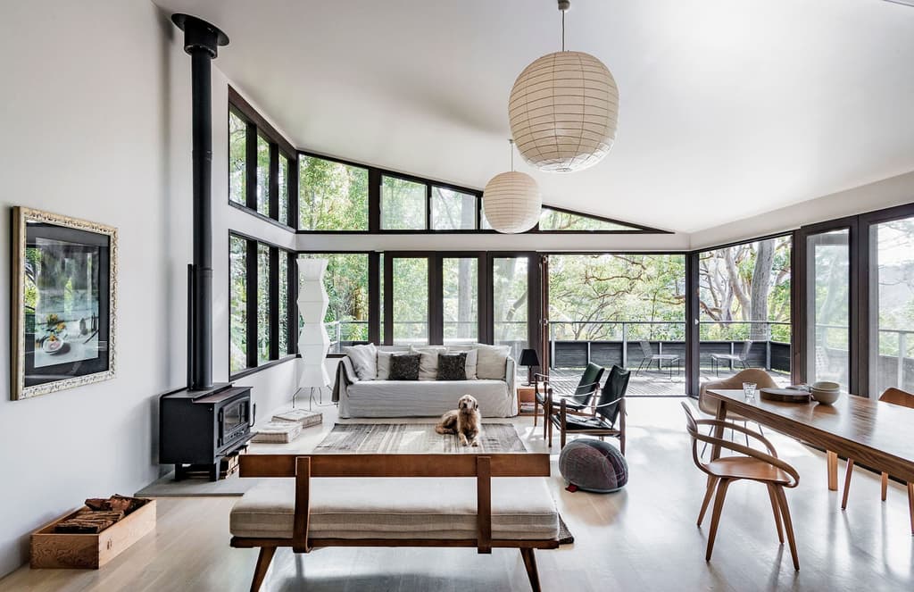 A design writer’s secluded bush retreat is for sale in Australia’s Dangar Island