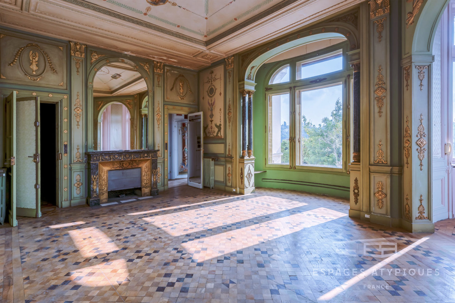 Frescoed French Riviera apartment lists for €1.38m The Spaces