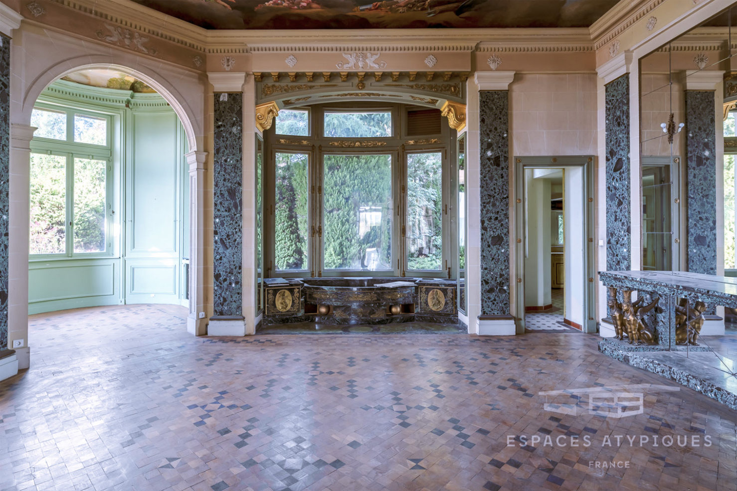 Frescoed French Riviera apartment lists for €1.38m The Spaces