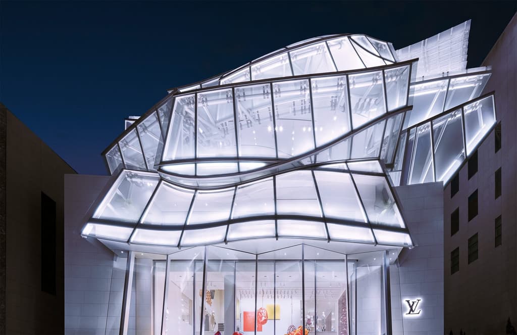 Frank Gehry creates a miniature Fondation Louis Vuitton in Seoul