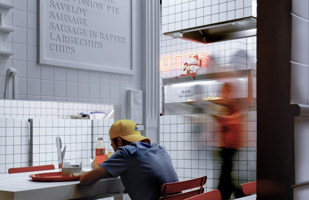 China’s version of the classic British chip shop isn’t what you might expect