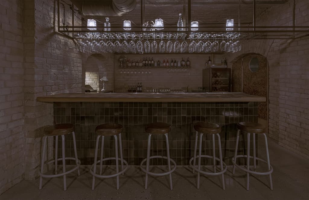 A dingy Kiev cellar is now a brooding subterranean wine bar