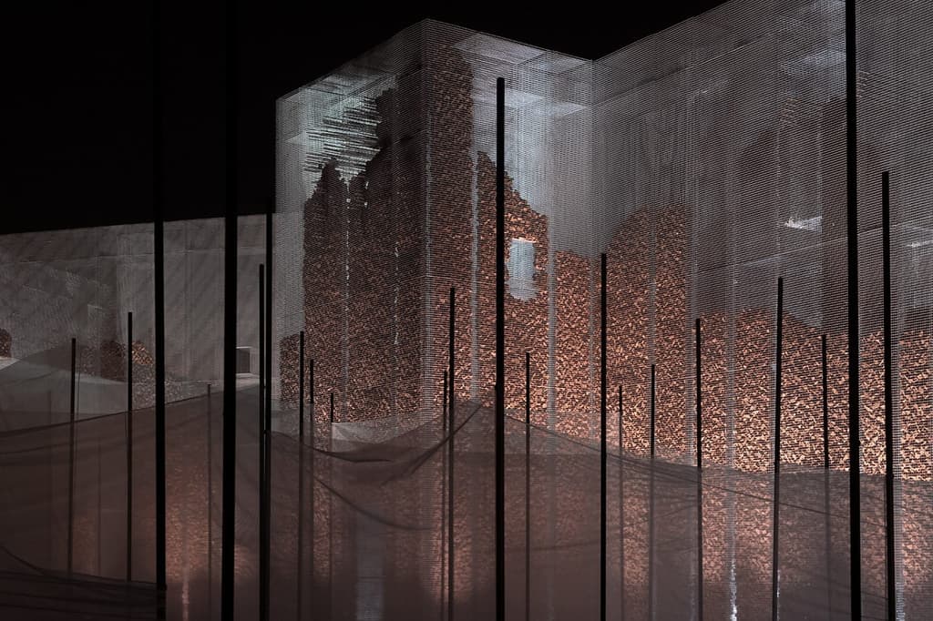Riyadh opens its doors to tourists with ghostly architecture installation