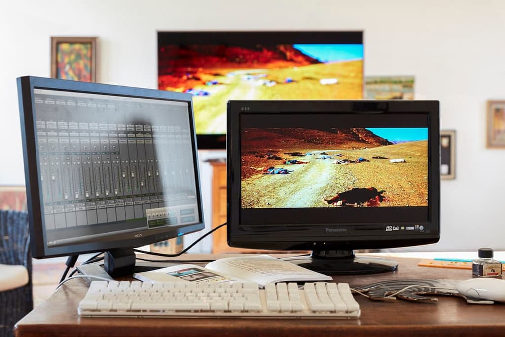 Jean-Luc Godard’s office – recreated at Fondazione Prada