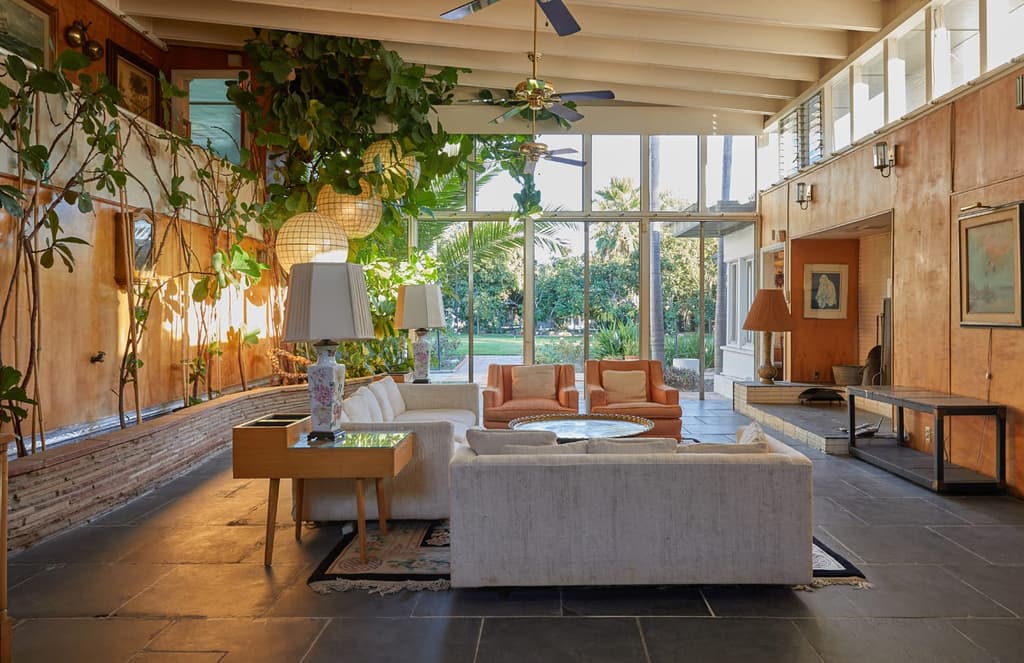 Midcentury California home with soaring garden room lists for $1.68m