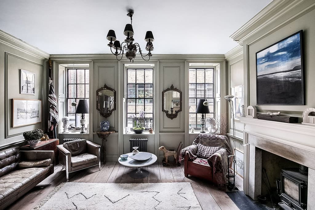 A restored Huguenot townhouse hits the market in London for £4.75m
