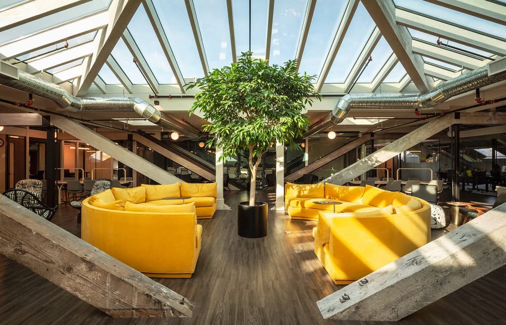Victoria’s newest coworking space sits under a vast glass roof