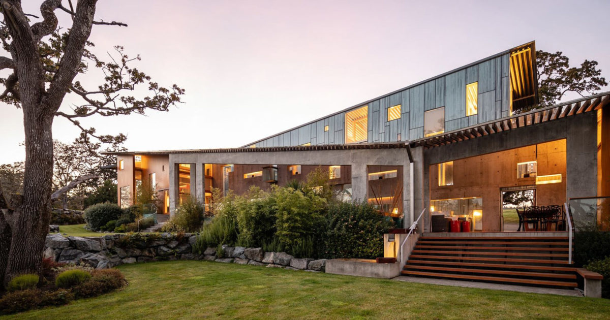 An awardwinning Vancouver Island home could be yours for CA12.8m