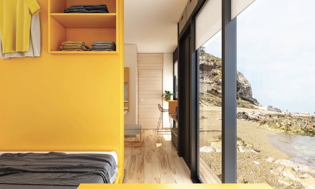 Singapore-based company Nestrom designed the Cube One tiny home for city environments