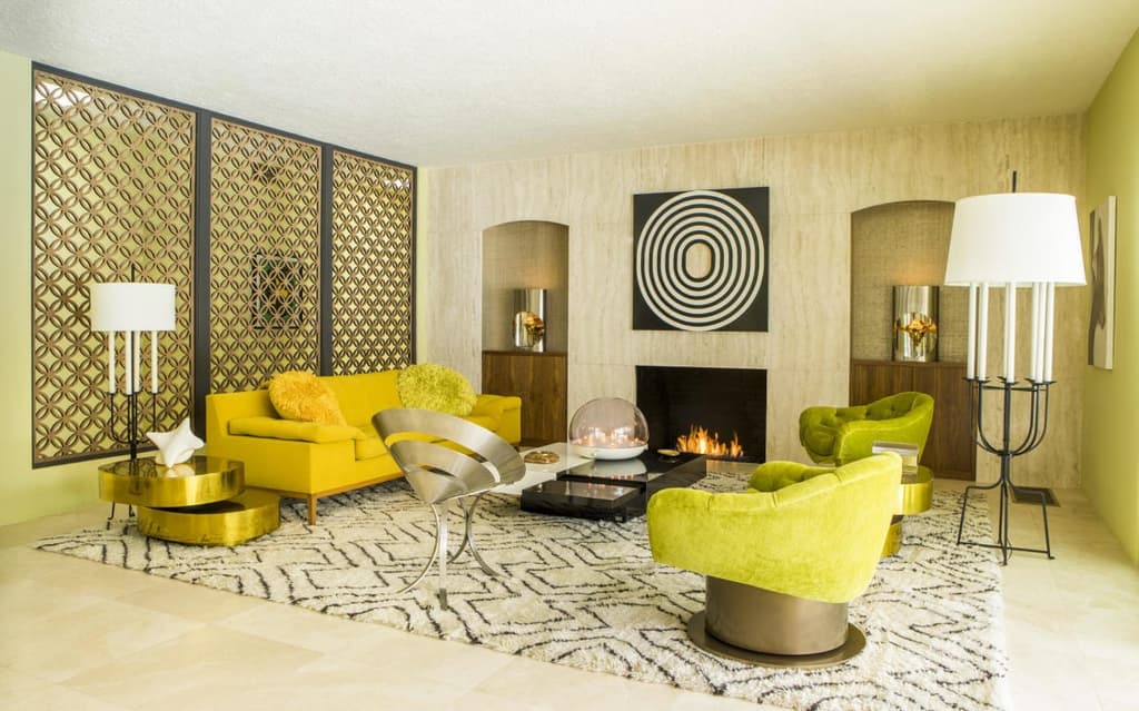 Pastel pink Palm Springs home by Albert Frey is for sale