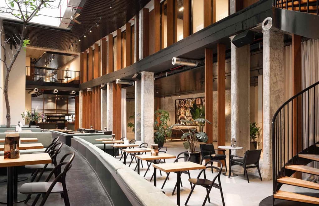 Fosbury & Sons bring Brazilian modernism to Brussels’ coworking scene