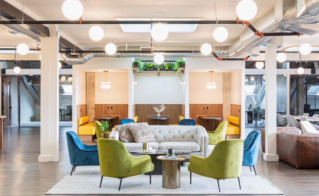 Victoria’s newest coworking space Kwench sits under a vast glass roof