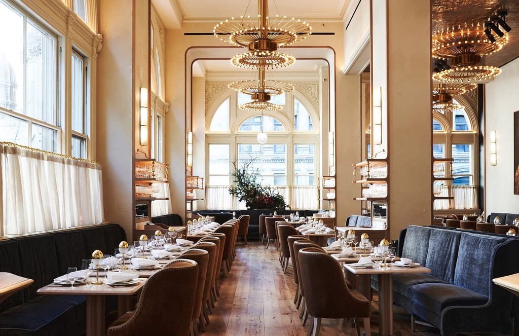 New York restaurant Verōnika is a grand mish-mash of eras and styles