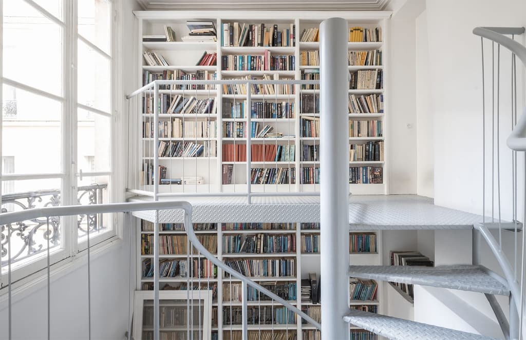 This €2.39m Paris duplex is an instant win for book-lovers