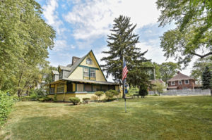 The S A Foster House and Stable by Frank Lloyd Wright is for sale