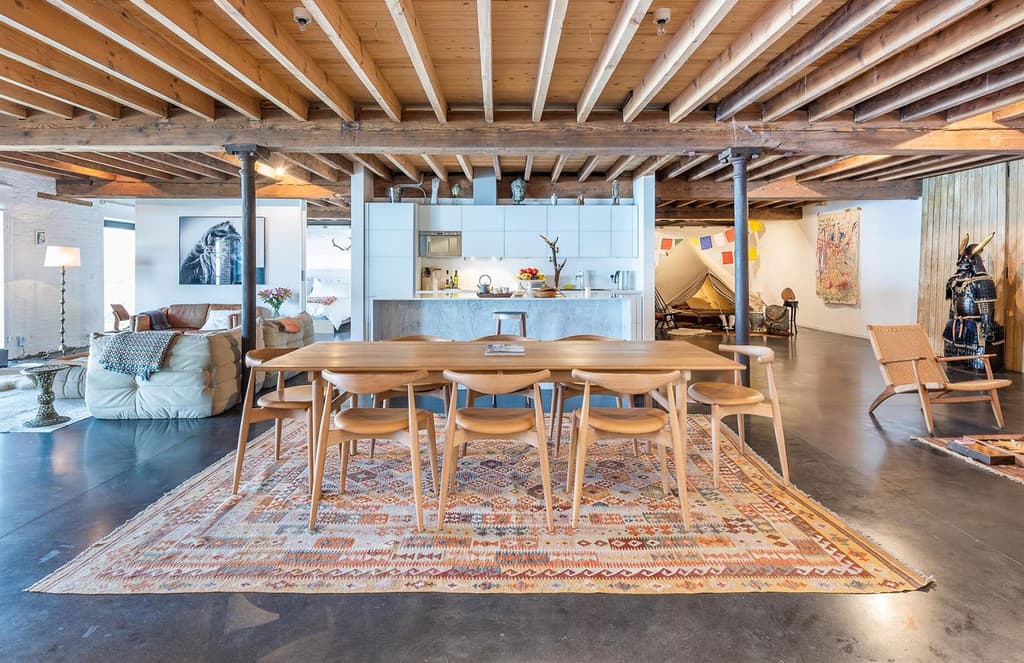 Peek inside this new minimalist loft in Brussels