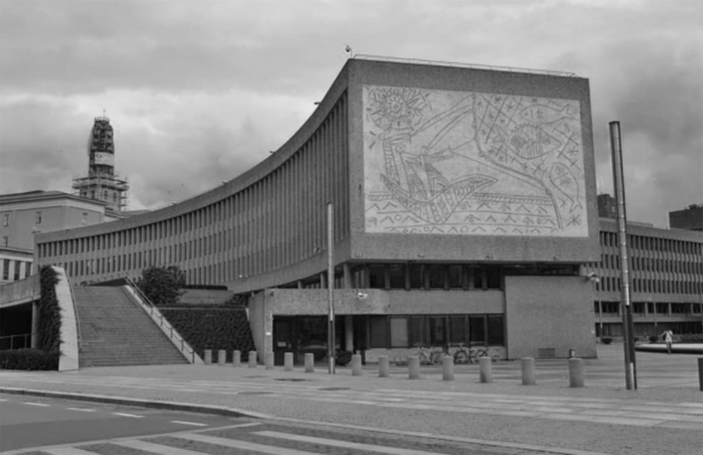 A Picasso-clad building in Norway is facing the wrecking ball