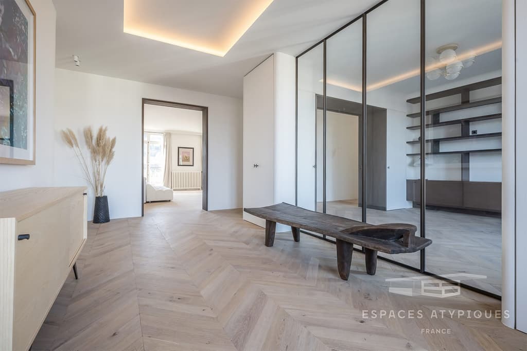 A minimalist duplex by the Champs Élysées lists for €8.5m