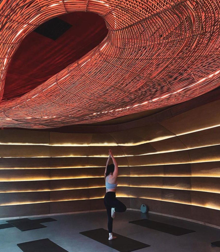 Vikasa's new Bangkok studio has free-form yoga pods