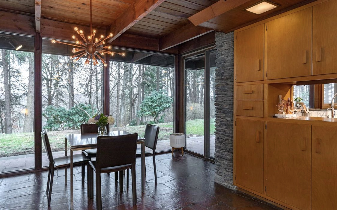 Usonian style home by Aaron Resnick hits the market in New York The Spaces