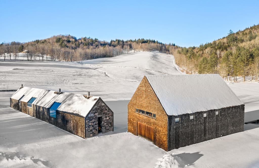 An award-winning gabled farmhouse by Rick Joy lists for $9.75m