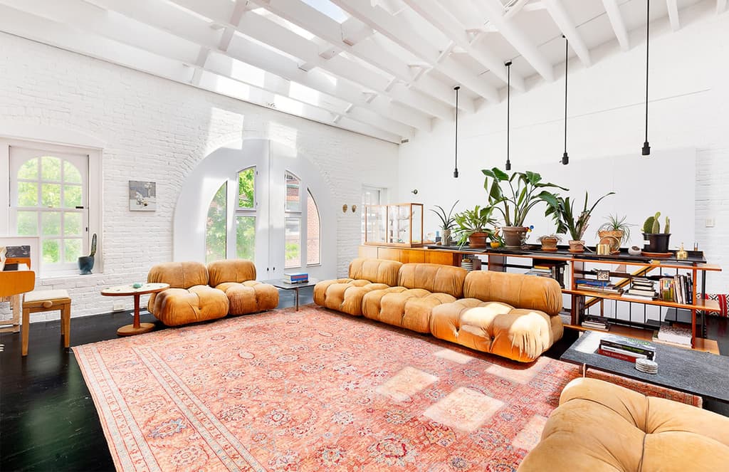 A rare red brick carriage house hits the market in Brooklyn