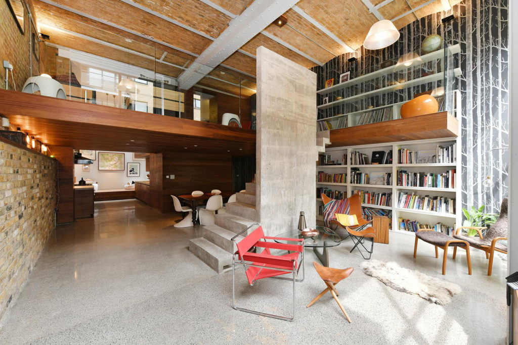Converted granary apartment is for rent in East London’s Hackney The