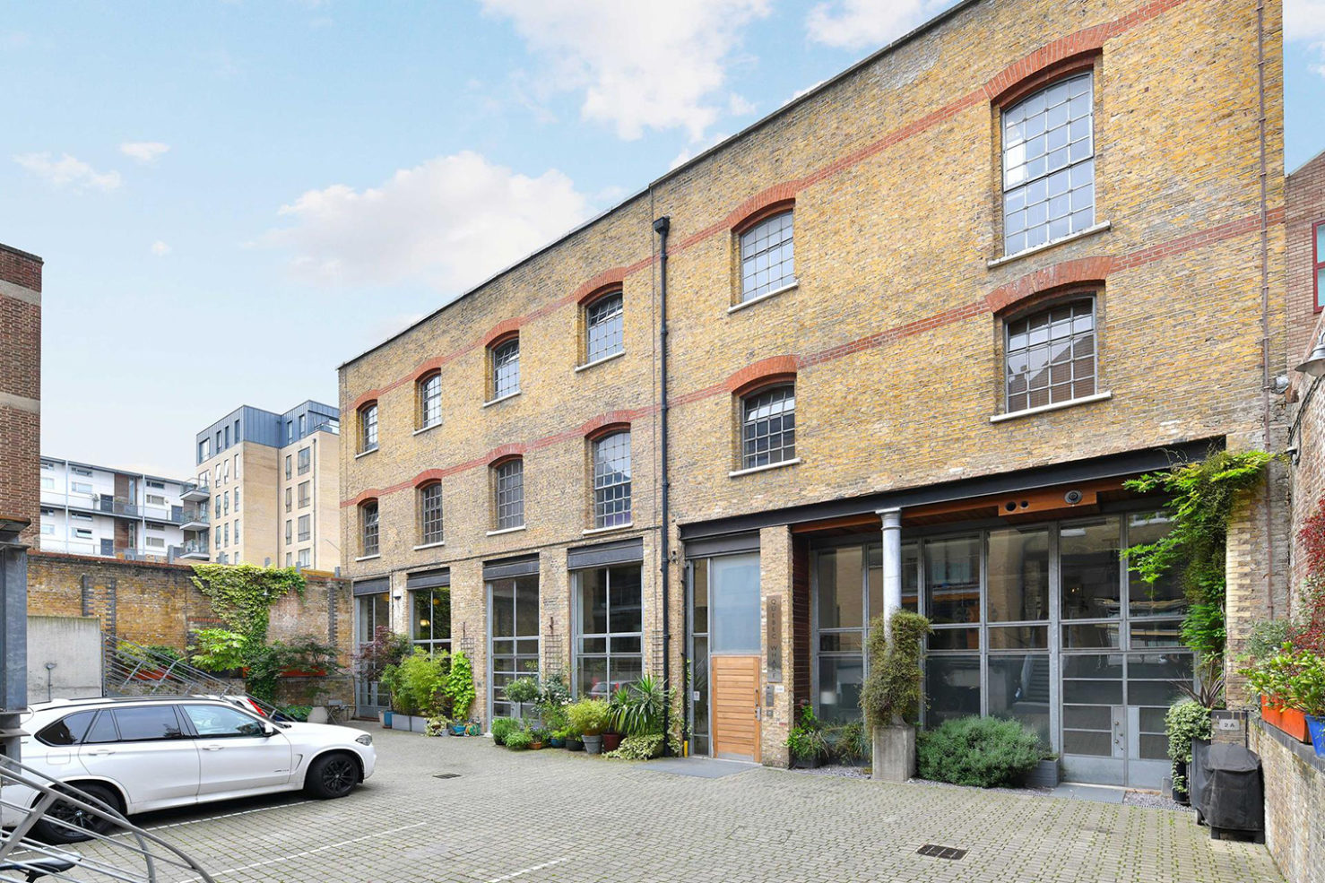 Converted granary apartment is for rent in East London’s Hackney The