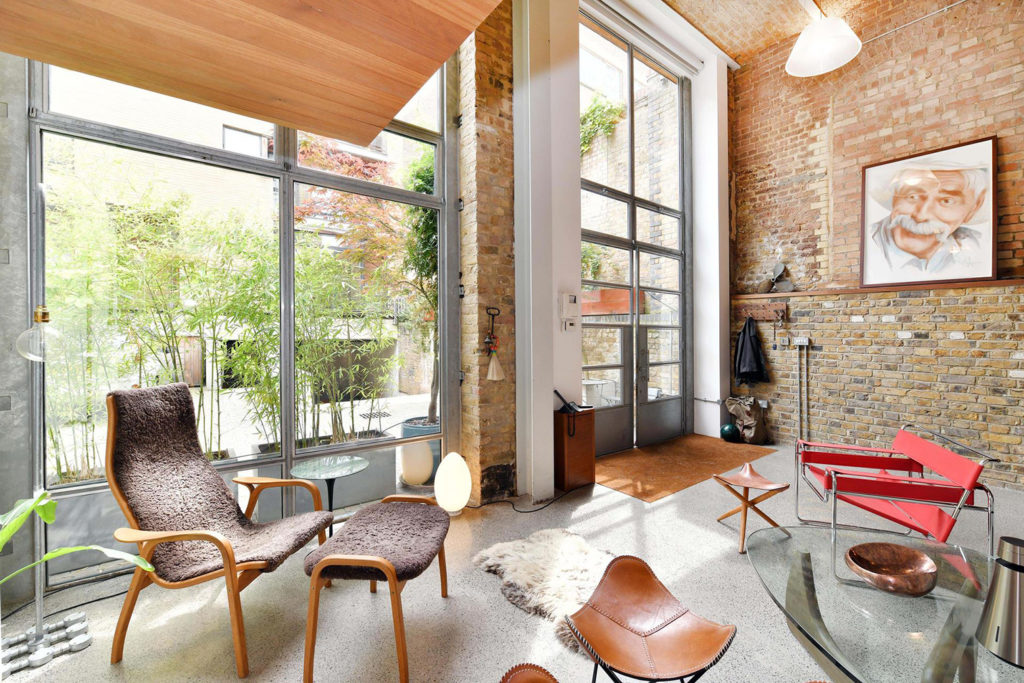 Converted granary apartment is for rent in East London’s Hackney The