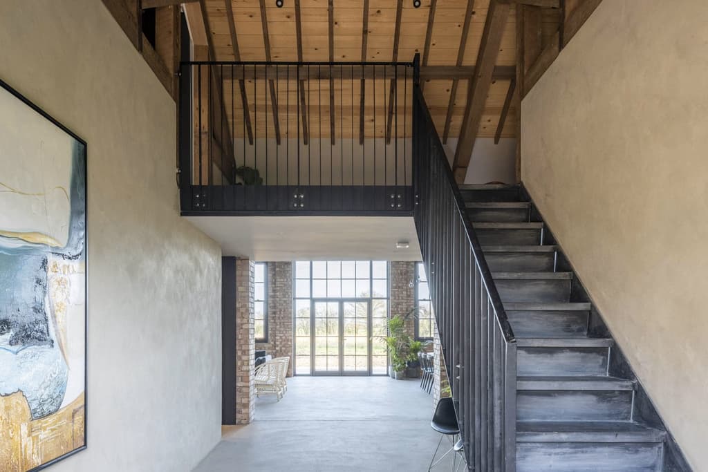Rustic meets industrial at this £710k barn conversion in Suffolk