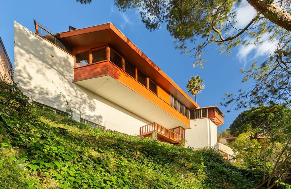 John Lautner’s hillside Los Angeles home is for sale