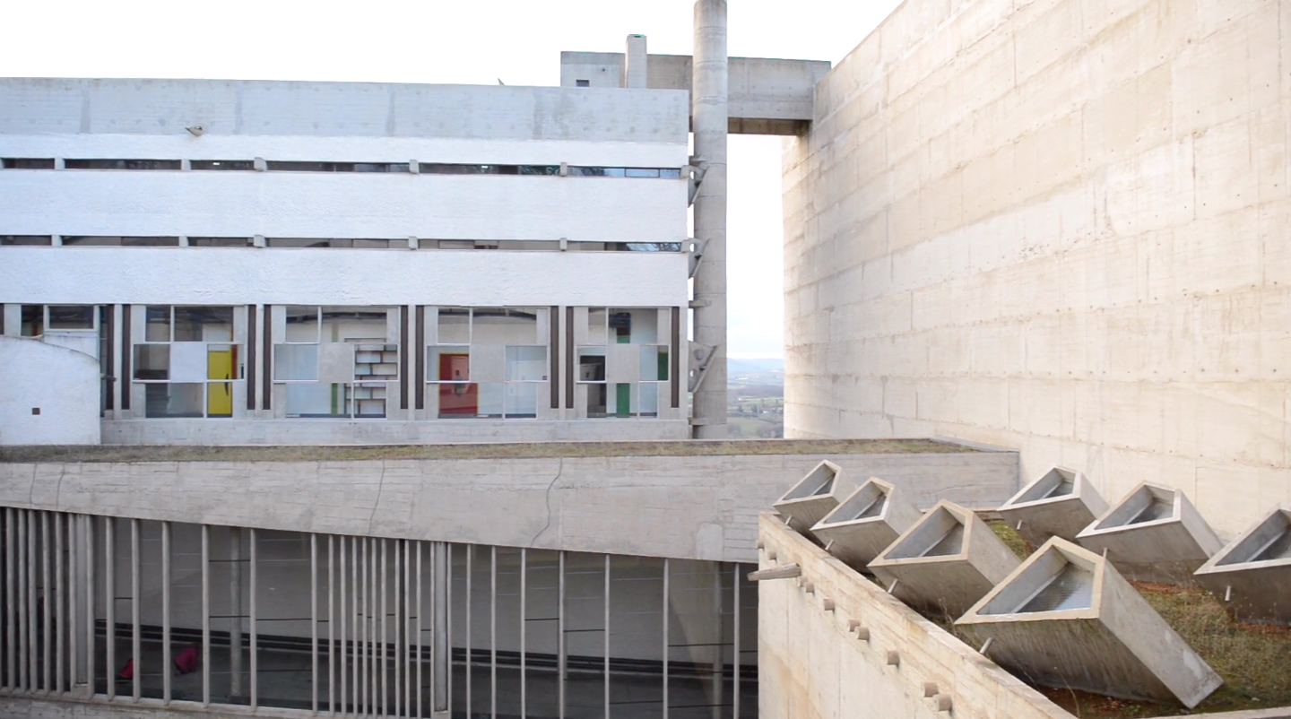 Take a spin around Le Corbusier's iconic La Tourette monastery