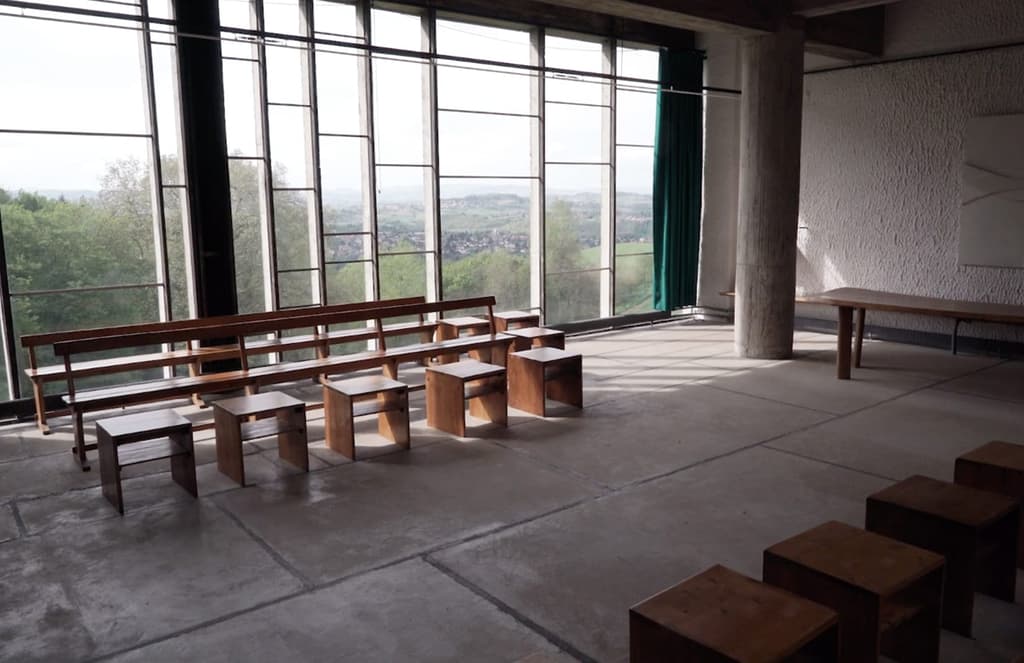 Take a spin around Le Corbusier’s iconic La Tourette monastery