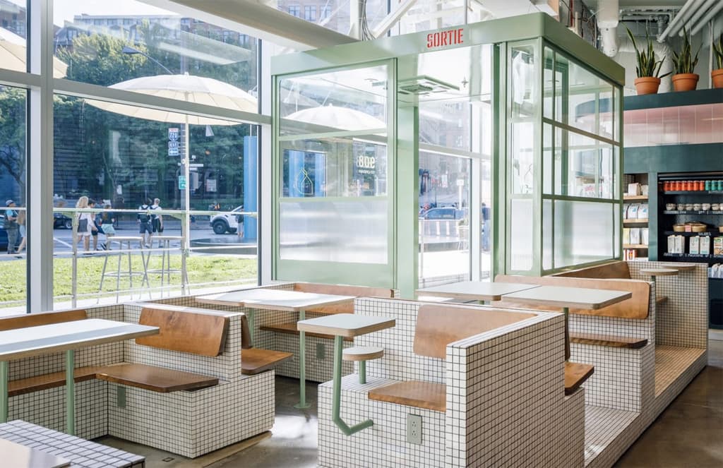 Montreal’s Melk Cafe hones a retro-industrial vibe