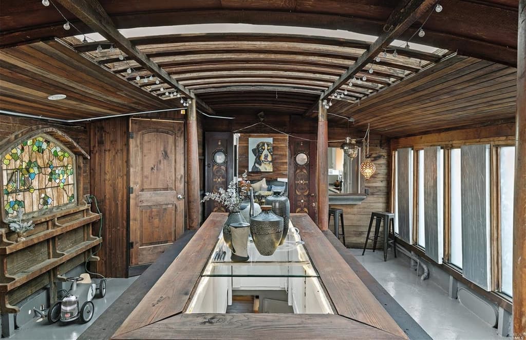 Author Shel Silverstein’s former barge home is for sale in Sausalito