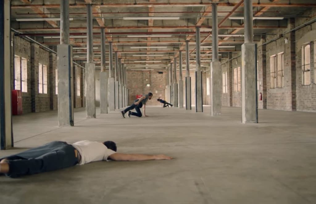 Choreographer Lee Serle explores the passage of time in an empty warehouse